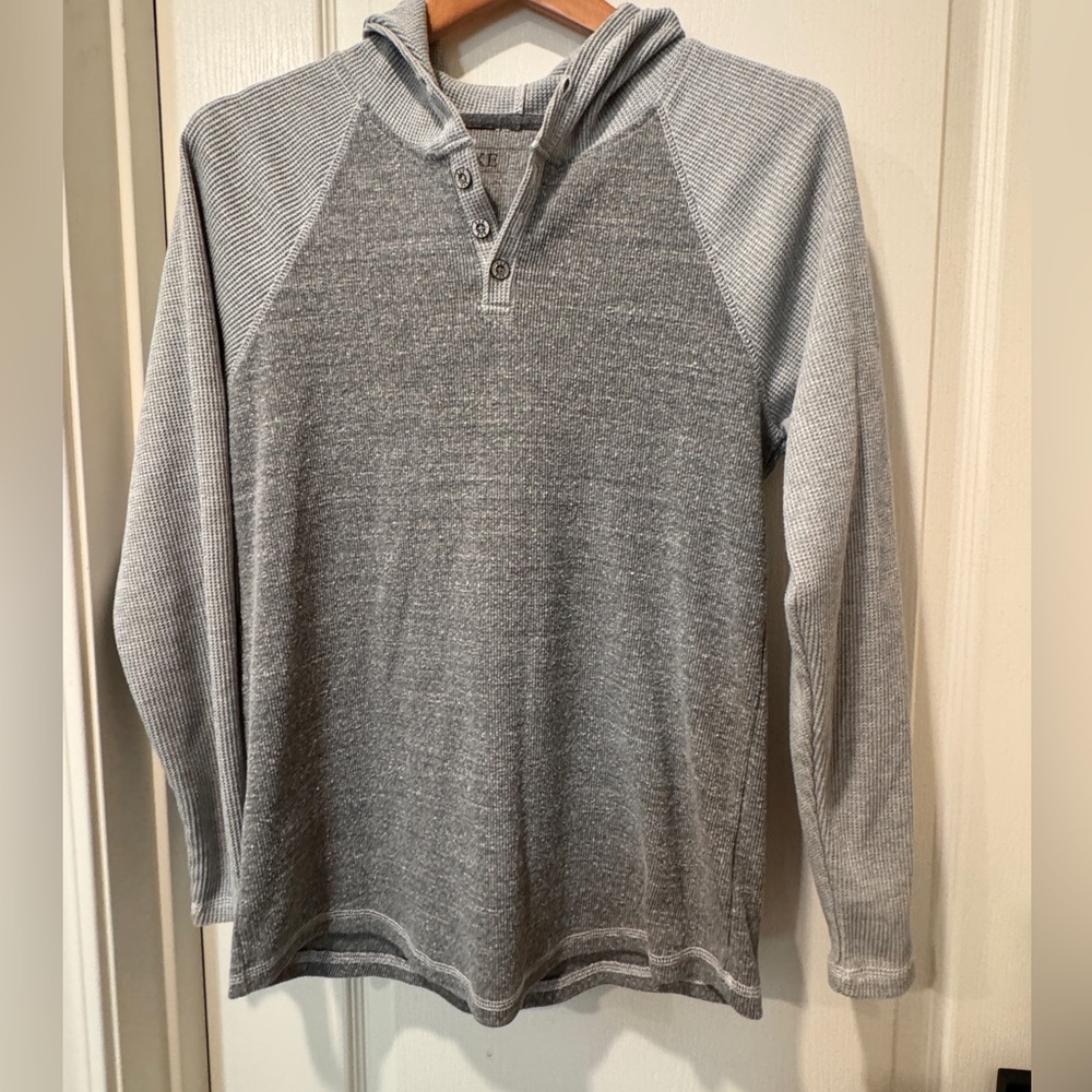 Men’s bke thermal hooded shirt
